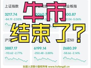 牛市结束了吗？疯狂过后又清醒了